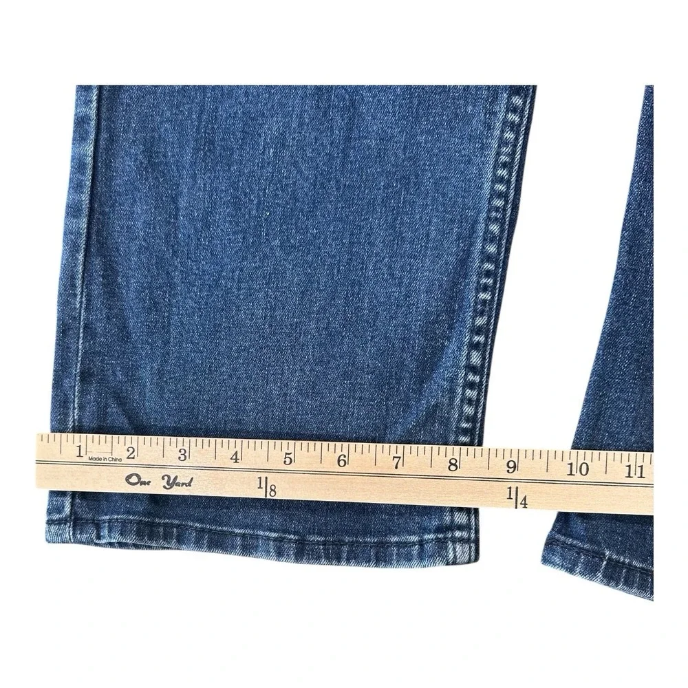 Levis 514 Jeans Mens 36x34 Blue Dark Wash Cotton Straight‎ Fit Denim